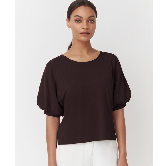 Cuyana Tops - Cuyana Balloon Sleeve Tee NWT